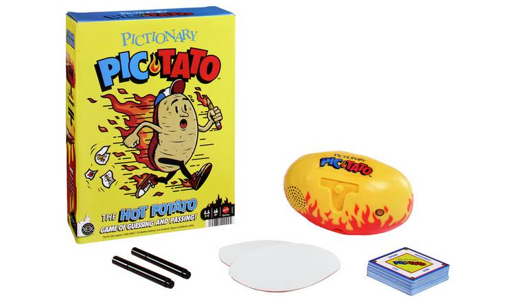 Pictionary Pic-Tato Hot Potato Game, Talks and Plays Music