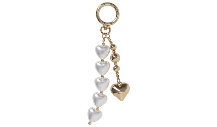 Liars & Lovers Heart Pearl Bag Charm
