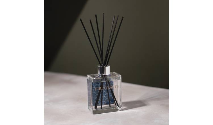 Fired Earth 180ml Reed Diffuser - Assam & White Cedar