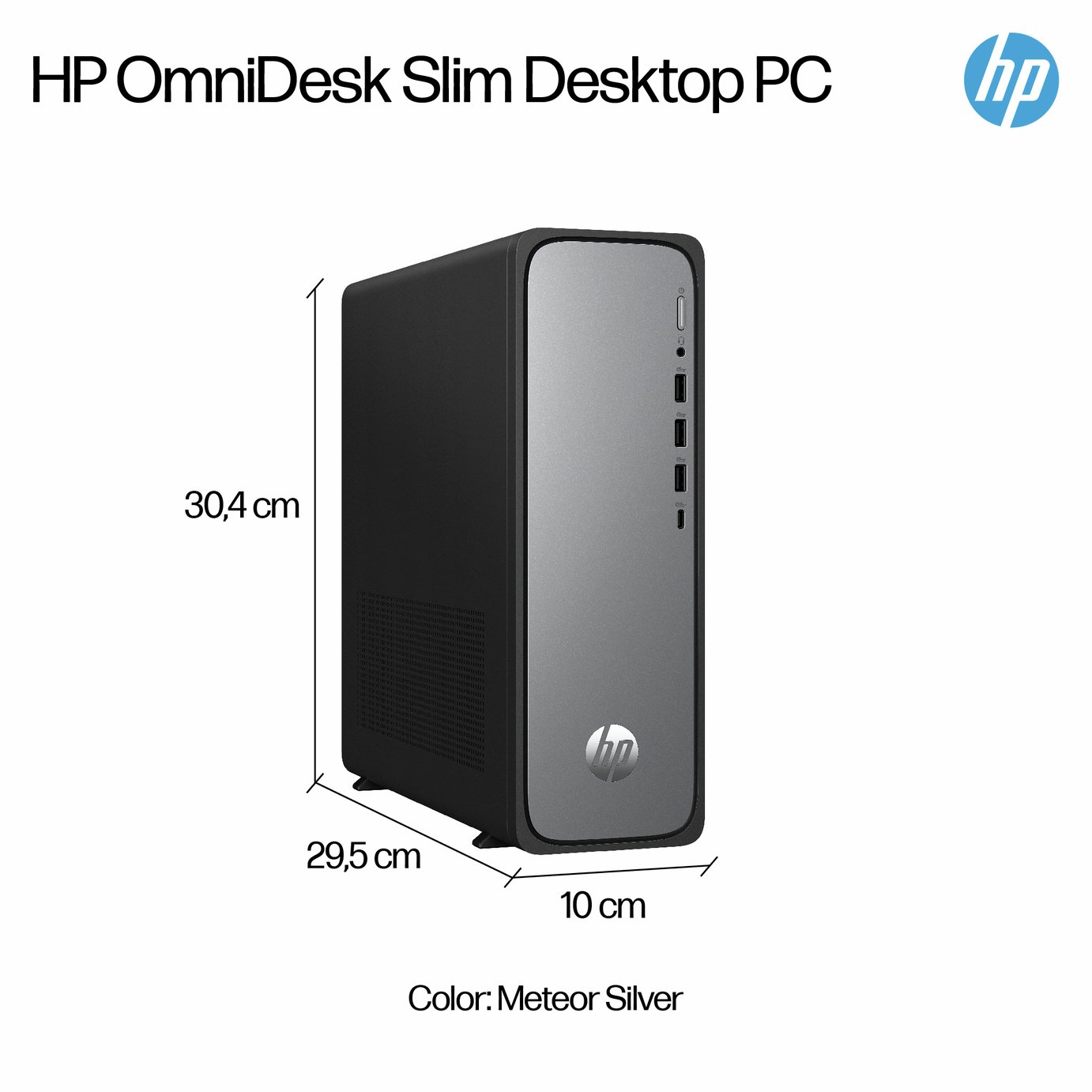 Buy HP S03-0012na Intel Core i3 8GB 256GB Desktop PC | Desktops