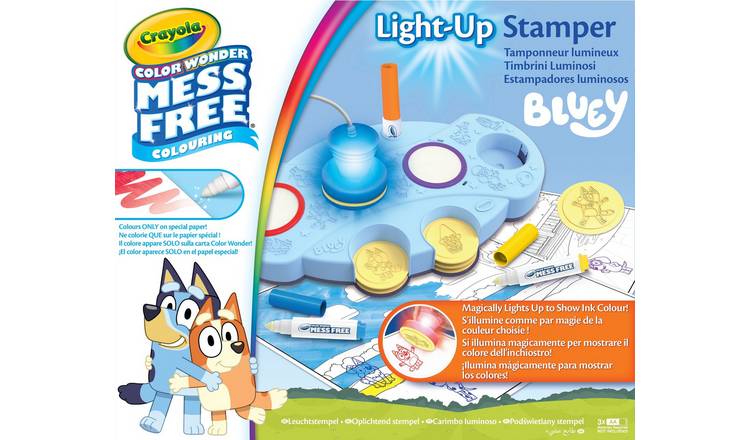 Crayola Bluey Colour Wonder Wonder Stamper