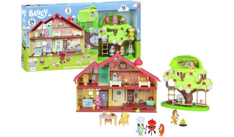 BLUEY Toy House Playset Mega Bundle Family 