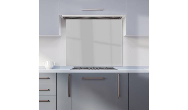 WRT Plain Dusty Grey Kitchen Splashback - W900xH750mm