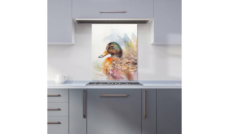 WRT Mallard Multicolour Kitchen Splashback - W600xH750mm