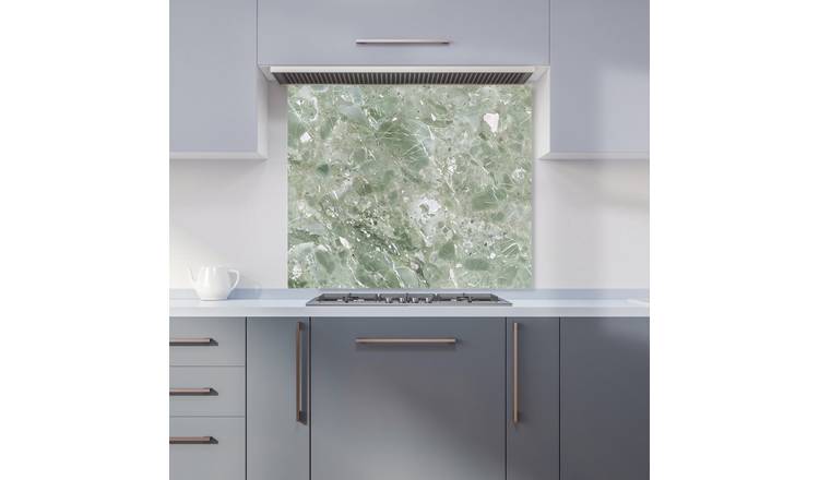 WRT Polished Sage Kitchen Splashback - W900xH750mm