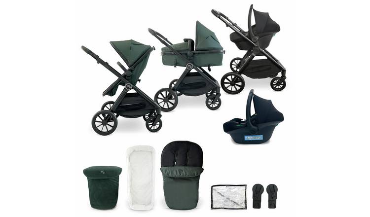 My Babiie MB220 3-in-1 Travel System  - Forest Green