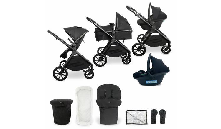 My Babiie MB220 3-in-1 Travel System  - Black