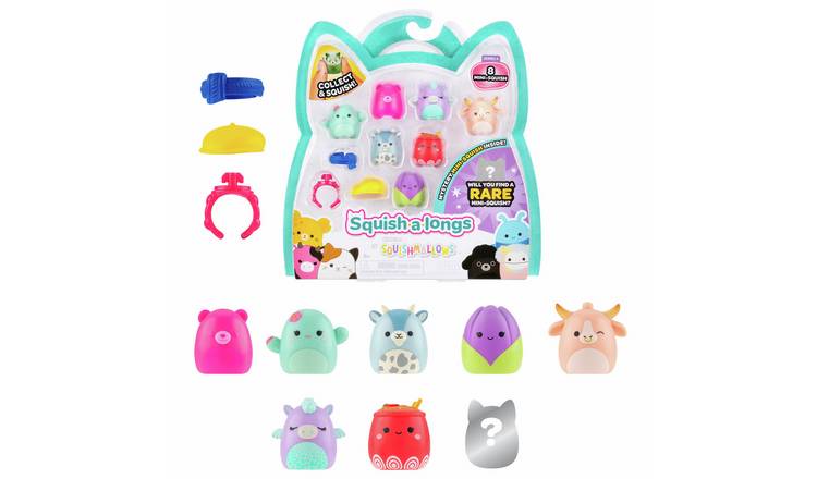 Squish-a-longs Style 3 Wave 4 Mini-Squish - Pack Of 8