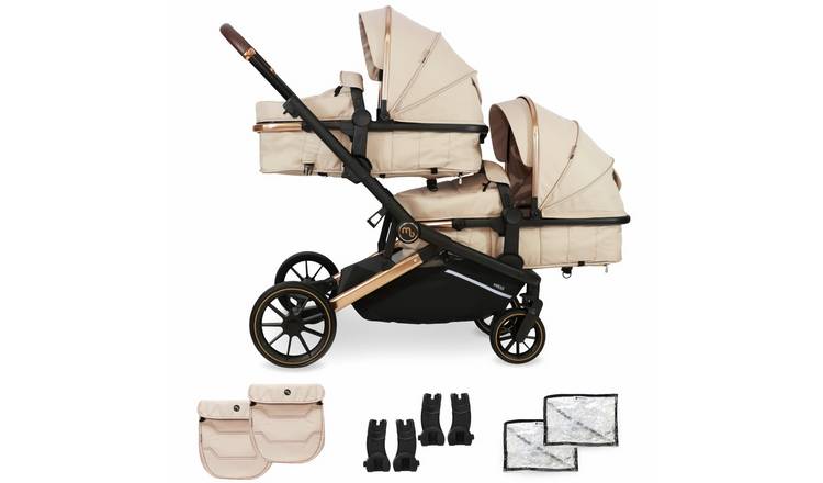 My Babiie MB33 Tandem Giraffe Pushchair