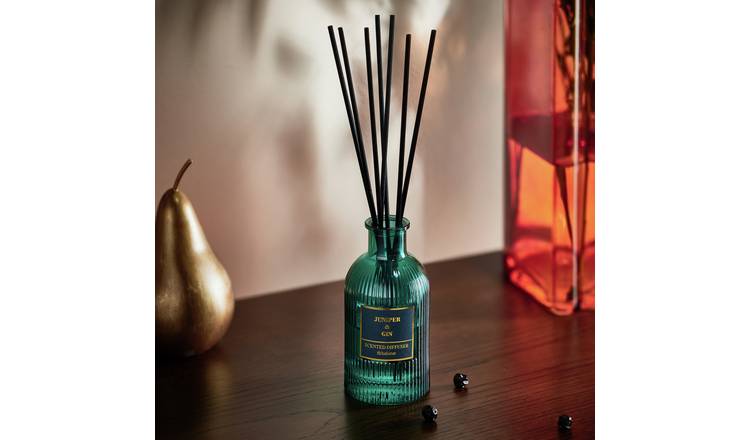Habitat 90ml Scented Reed Diffuser - Juniper & Gin