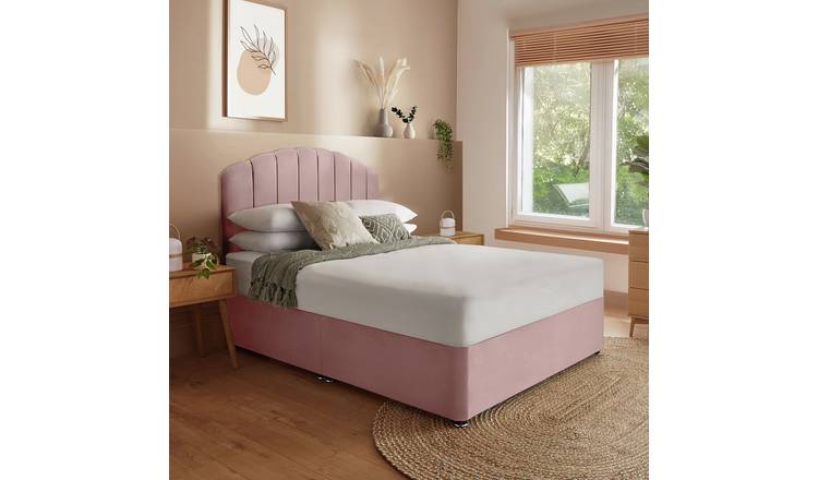 Silentnight Middleton Single Divan Bed - Pink