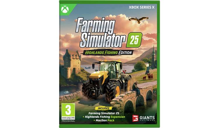 Farming Simulator 25 Highlands Fishing Ed Xbox Game PreOrder