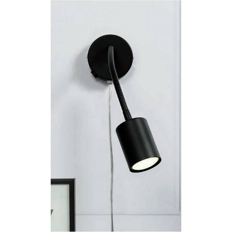 Nordlux Explore Flex LED Wall Light - Black 0