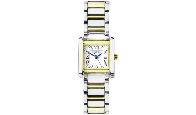 Sekonda Ladies White Dial Alloy Bracelet Watch