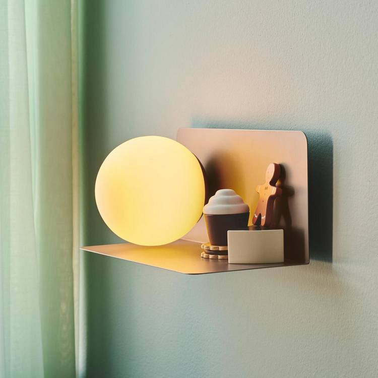 Nordlux Lilibeth LED Wall Light - Brown 0