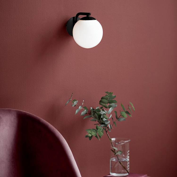 Nordlux Grant LED Wall Light - Black 0