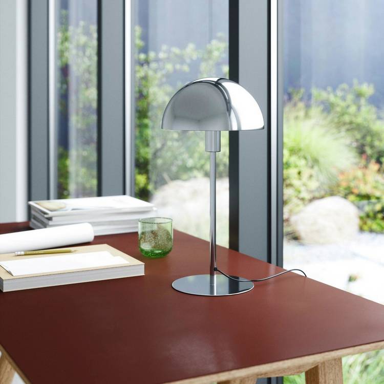 Nordlux Ellen LED Table Lamp - Chrome 0
