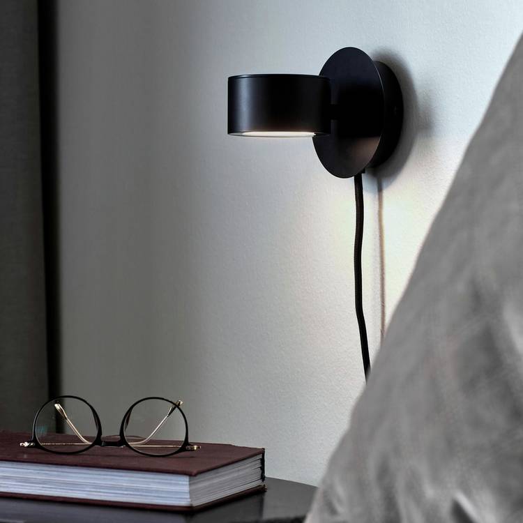 Nordlux Clyde Wall Light - Black 0