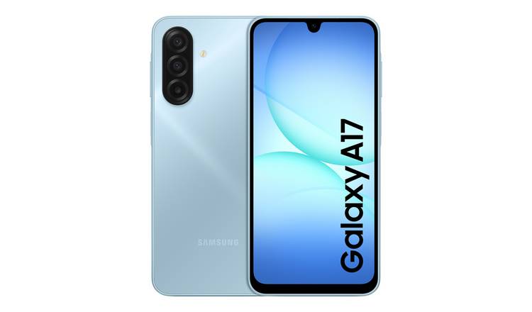SIM Free Samsung Galaxy A17 4G 128GB AI Mobile Phone - Blue