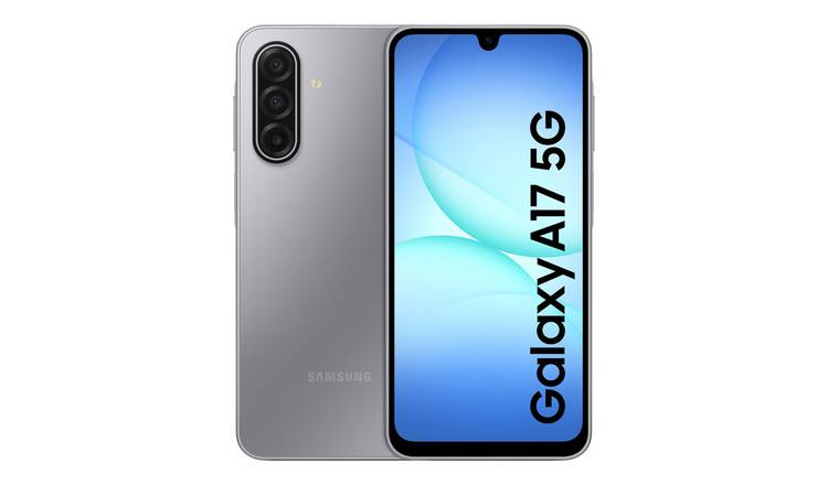 SIM Free Samsung Galaxy A17 5G 128GB AI Mobile Phone - Grey