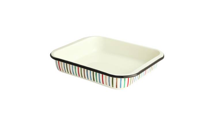 Habitat 29cm Medium Enamel Carbon Steel Roaster