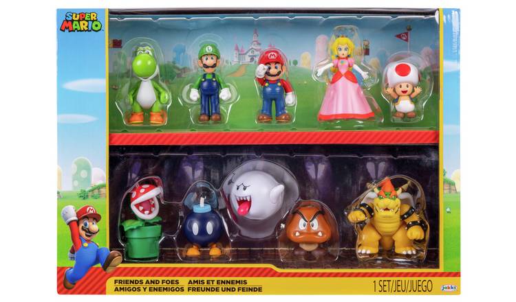 Super Mario 2.5 Inch Friends And Foes Figure Set