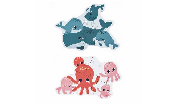 Chad Valley Under the Sea Whale Shaped Puzzle 