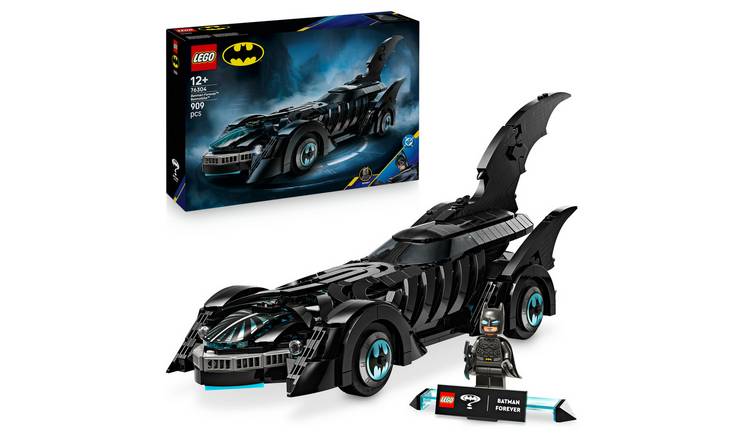 LEGO DC Batman Forever Batmobile Toy Car for Kids 76304