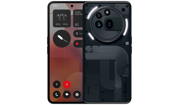 SIM Free Nothing Phone (3a) Pro 5G 256GB AI Phone - Black
