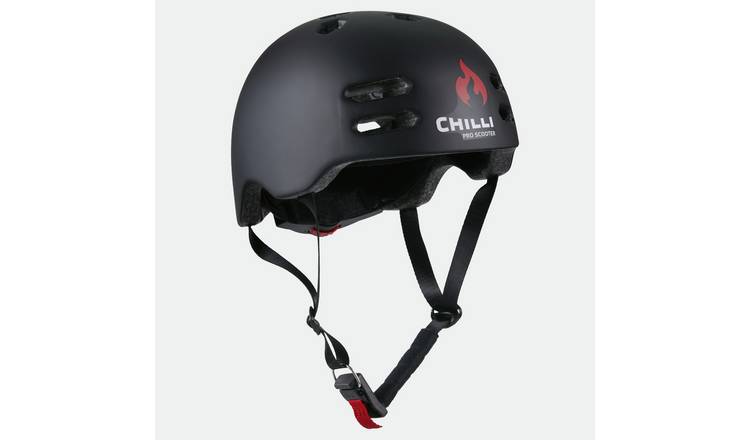 Chilli Pro Scooter Kids Helmet - Black