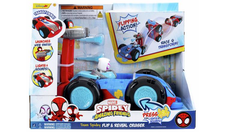 MARVEL Spidey and His Amazing Friends Team Spidey Flip 