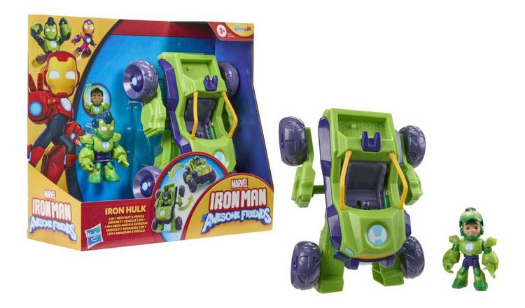 Marvel Combat Shifter Iron Man Car : Non-Brand