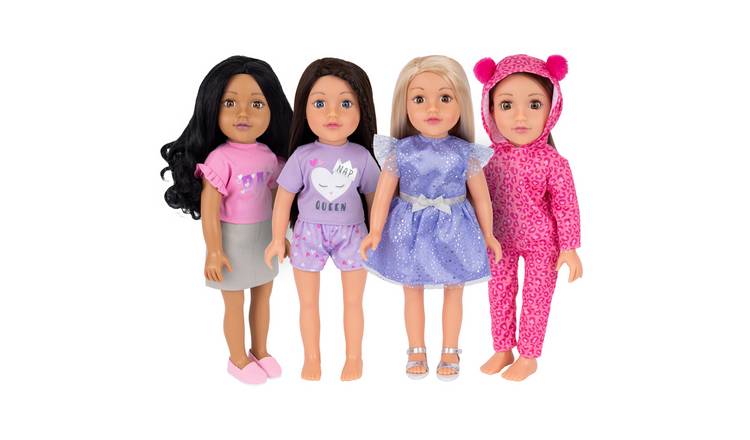 DesignAfriend Wardrobe Bumper Set 18 inch Doll