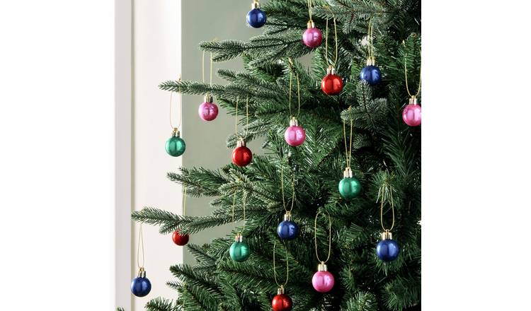 Habitat Pack of 49 Shatterproof Scandi Christmas Bauble