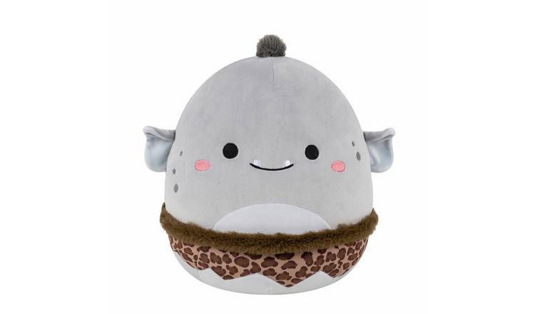 Squishmallows 12 Inch Grey Booga Soft Toy