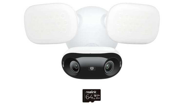 Reolink 4K Dual Lens Wi-Fi Floodlight CCTV with 64GB Card