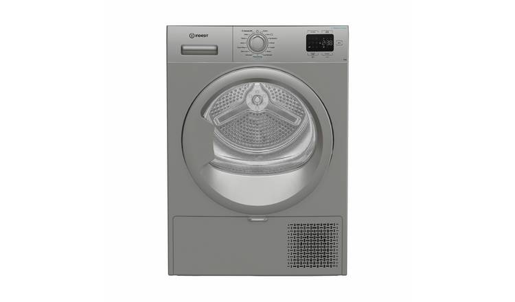 Indesit CYSD82DSSUK 8KG Heat Pump Tumble Dryer - Silver