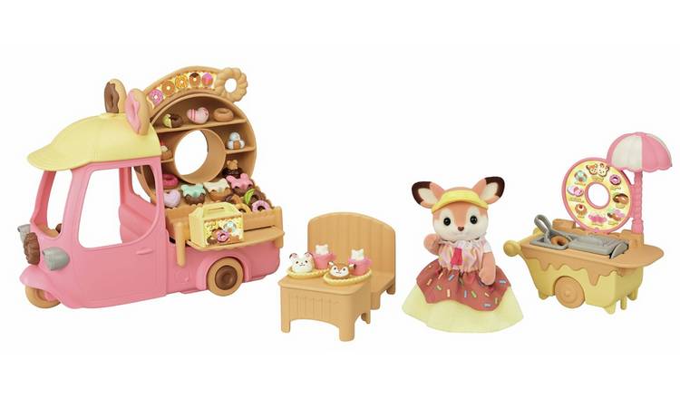 Sylvanian Families Dip Dip Donut Wagon Role Play Figure
