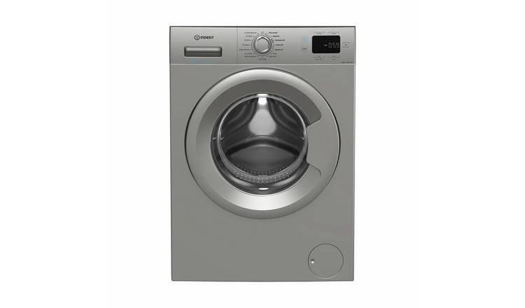 Indesit IP946SPUSH&GOUK 9KG 1400 Spin Washing Machine-Silver
