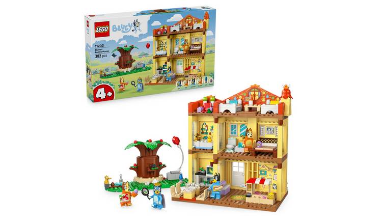 LEGO Bluey: Bluey's Family House Toy for Kids aged 4+ 11203