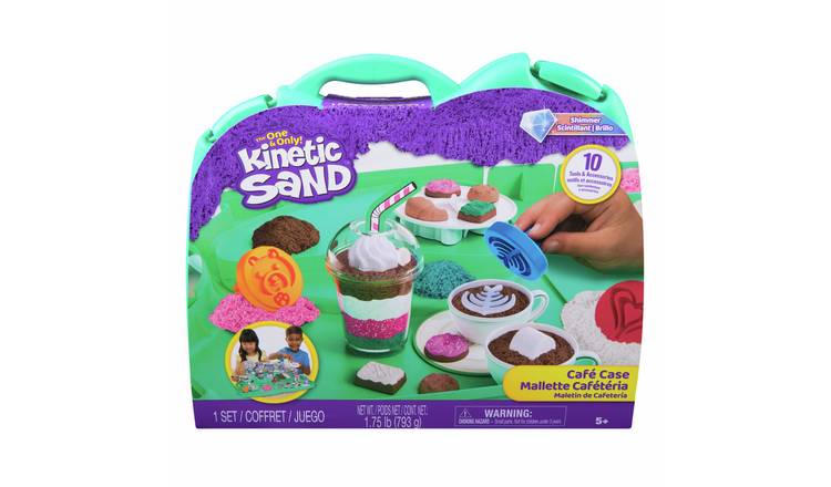 Kinetic Sand Cafe Case Playset