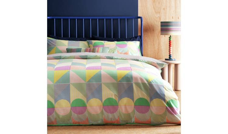 Margo Selby Ned Linear Geo Bedding Set - Single