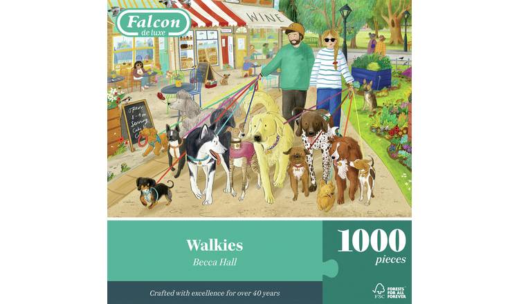 Falcon Deluxe Walkies 1000 Piece Puzzle