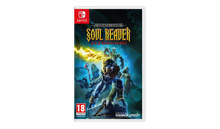 Legacy of Kain: Soul Reaver 1 & 2 Remastered Switch Game