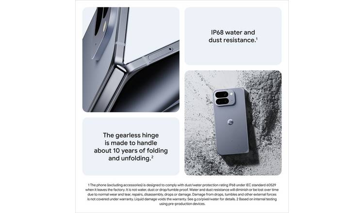 SIM Free Google Pixel 10 Pro Fold 5G 256GB AI Mobile Phone 4