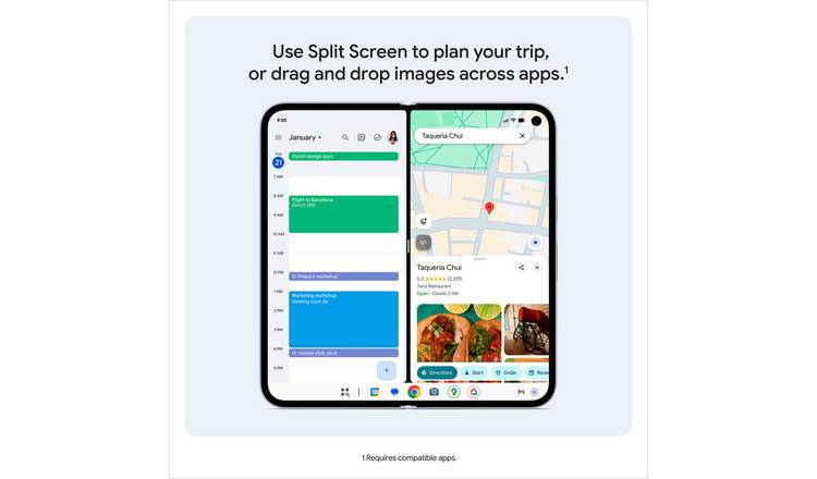 SIM Free Google Pixel 10 Pro Fold 5G 256GB AI Mobile Phone 5