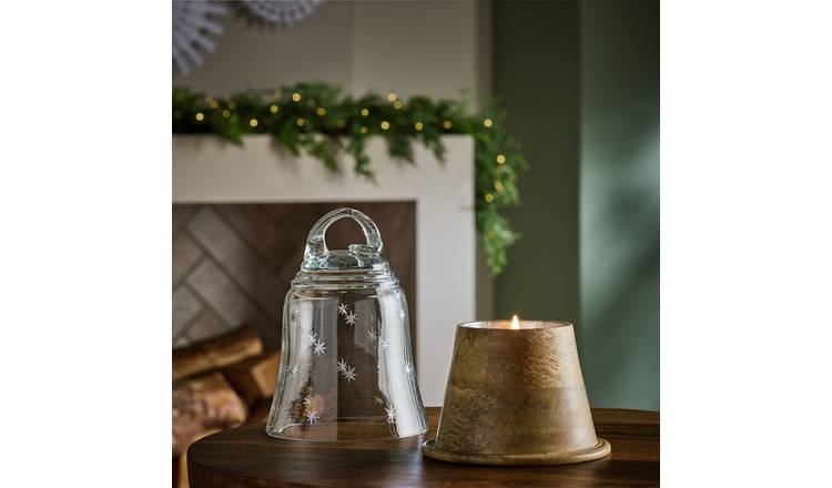 Habitat Bell Shaped Boxed Candle - Under the Mistletoe