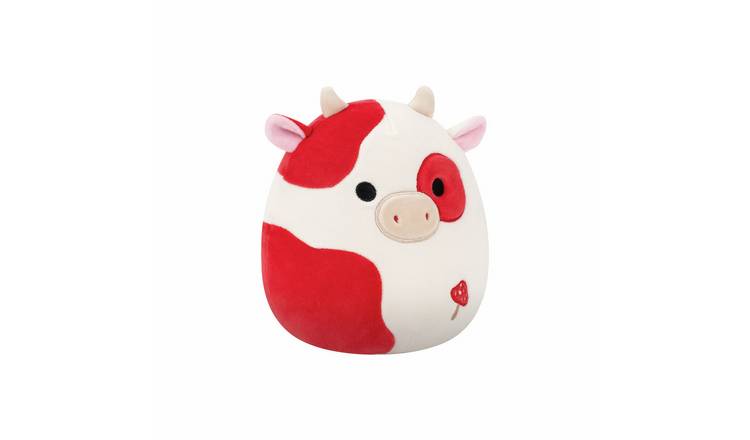Squishmallows Claudio – Vache Tachetée En Peluche Ultra Douce, 19 Cm, Nom Et Biographie Uniques