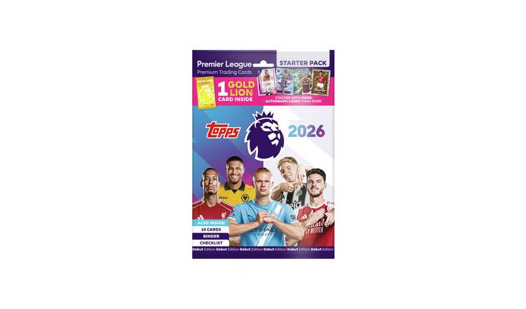 Topps Premier League 2026 Starter Pack Trading Cards