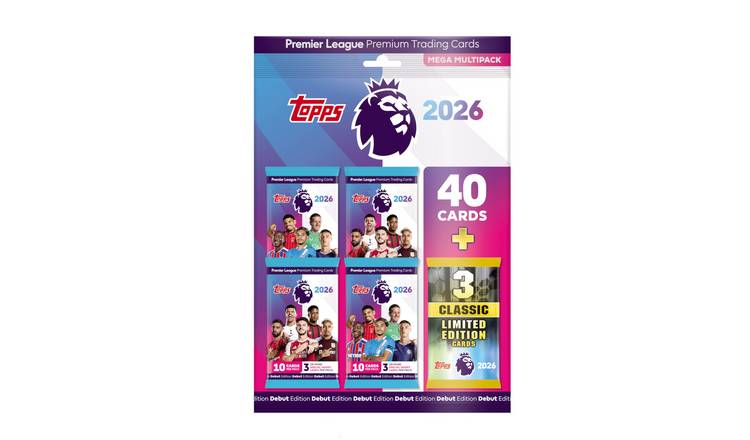 Topps  Premier League 2026 Mega Multipack Trading Cards